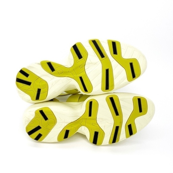 Sorel Explorer Blitz Wedge Sandal Women’s Size 9 Bolt Yellow/Green Leather New - Picture 10 of 13